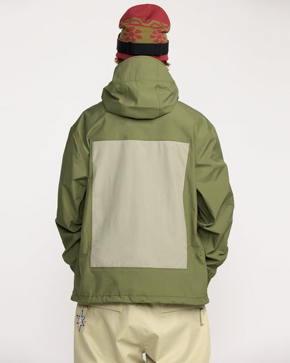 Men's Arthur 3L Jacket Dark Olive - Volcom