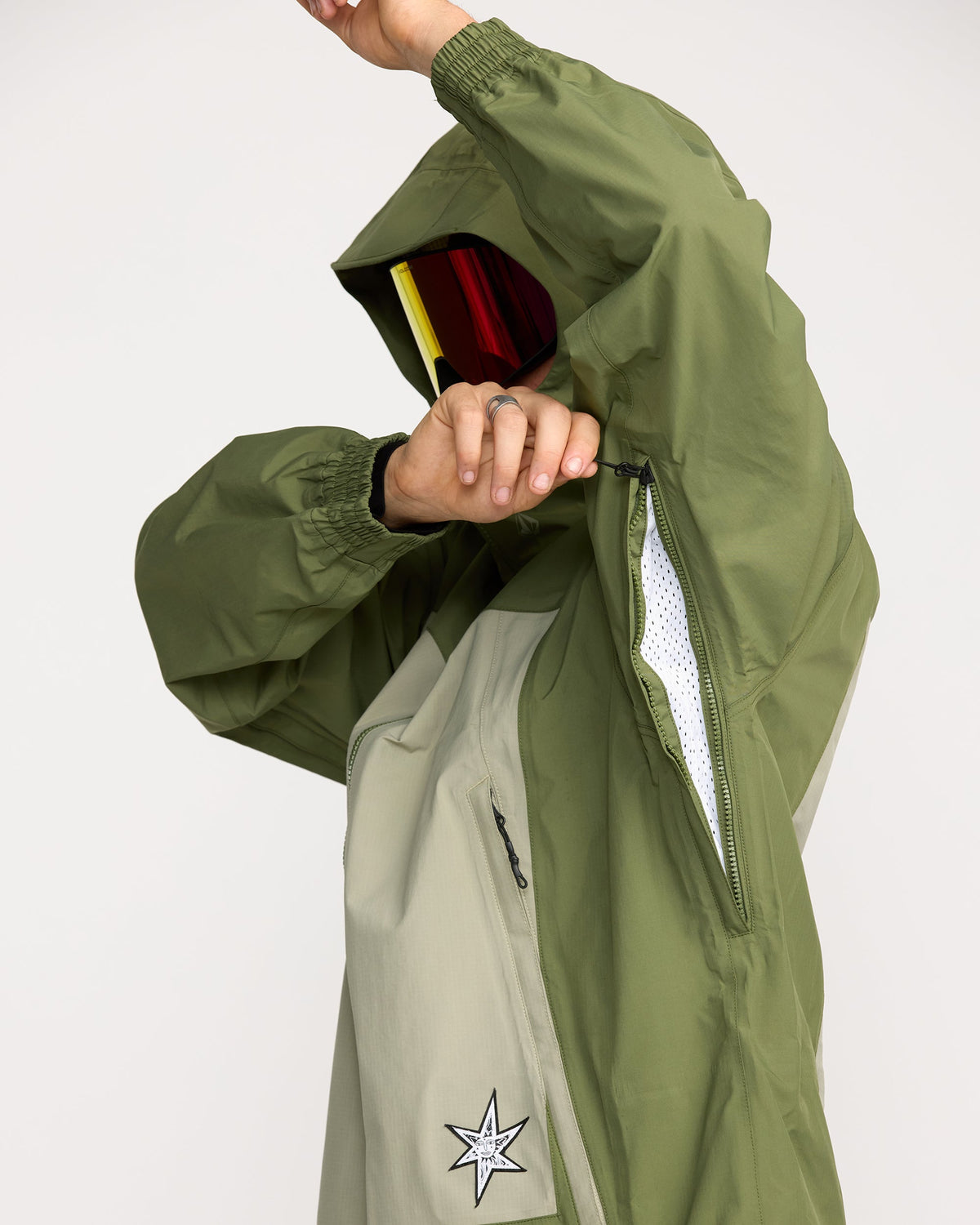 Men's Arthur 3L Jacket Dark Olive - Volcom