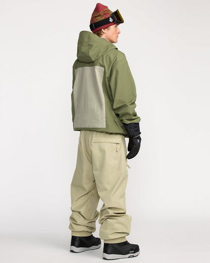 Men's Arthur 3L Jacket Dark Olive - Volcom