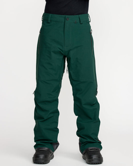 Men's Guide Gore-Tex Pro Shell Pants Black Green - Volcom