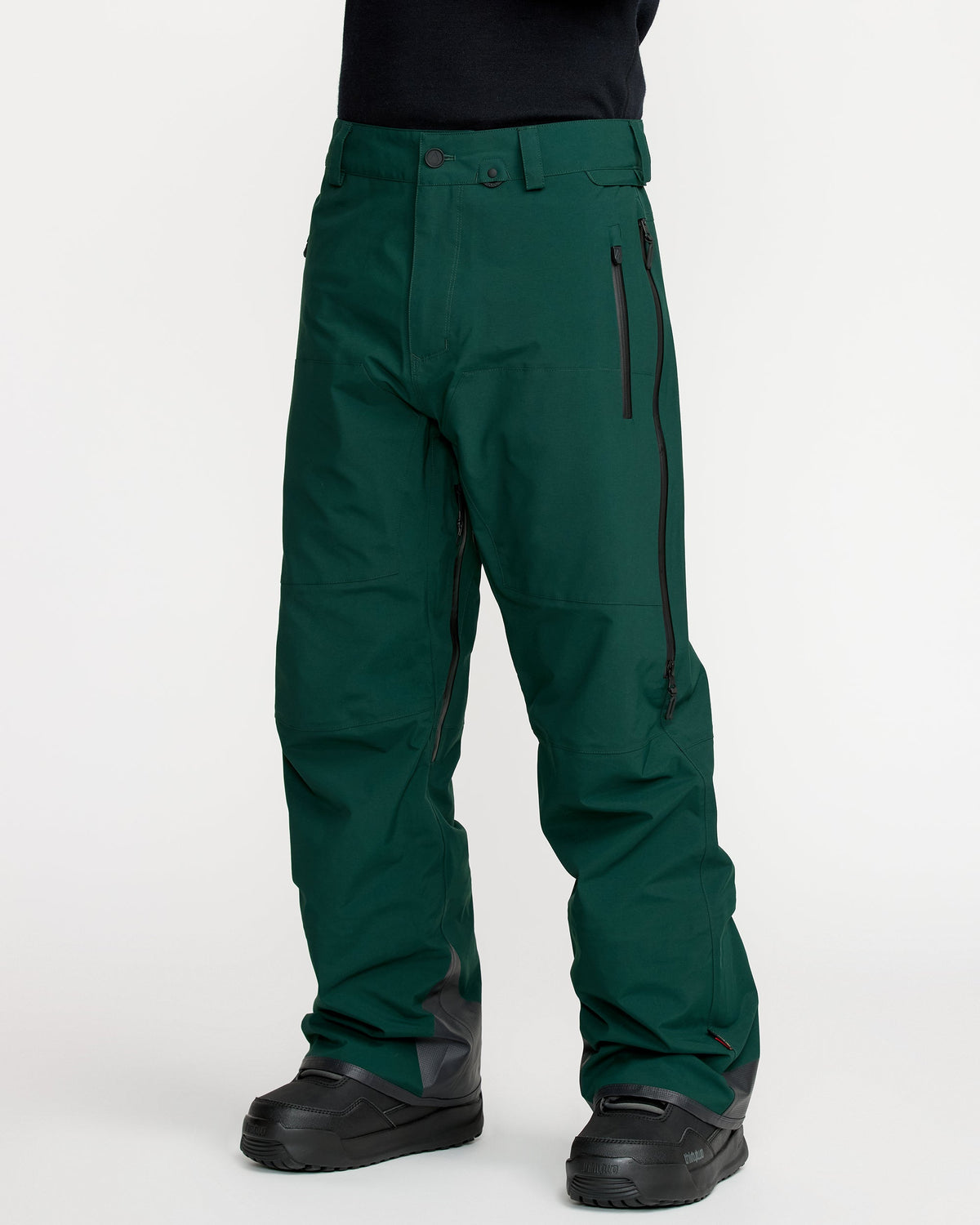 Men's Guide Gore-Tex Pro Shell Pants Black Green - Volcom