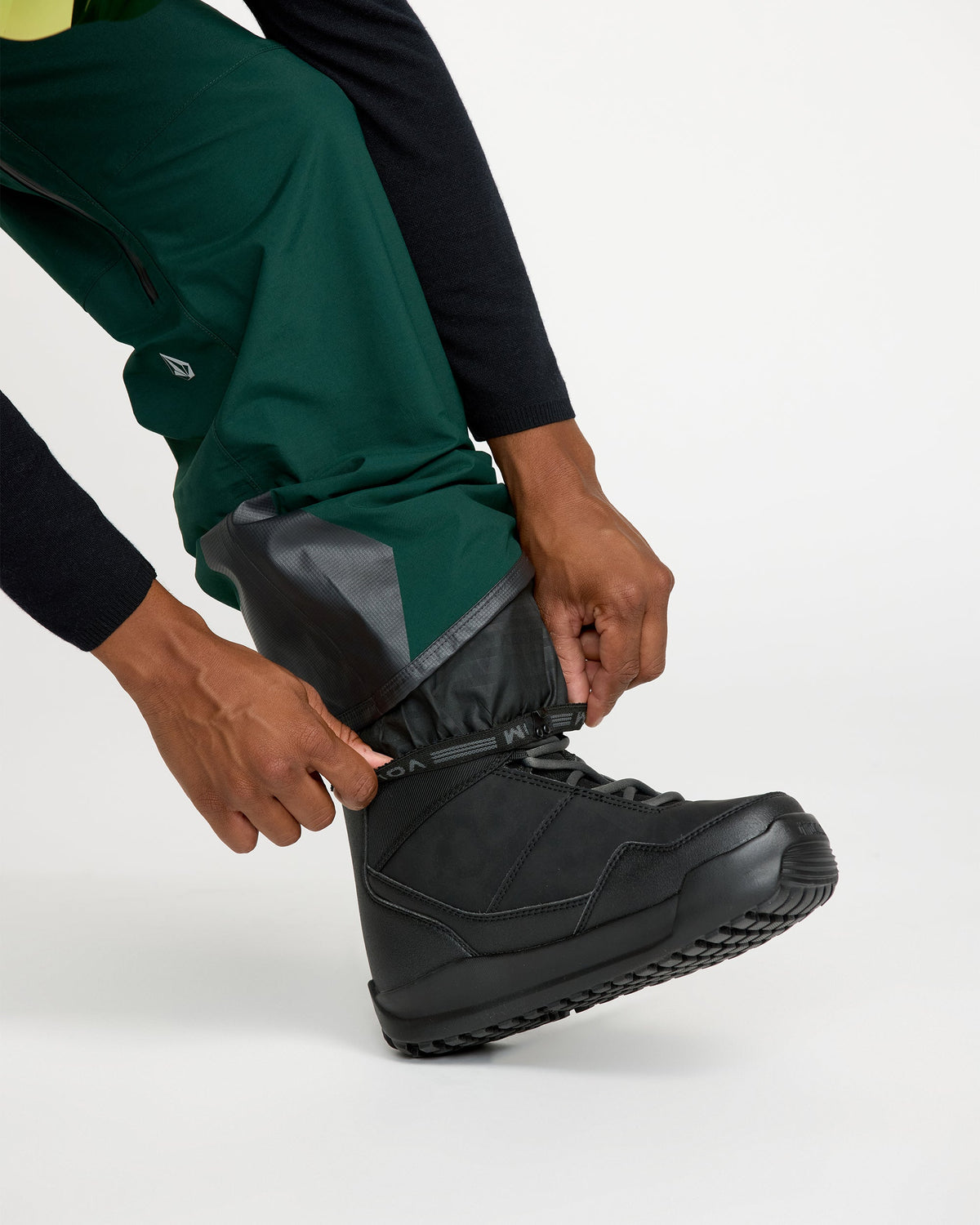 Men's Guide Gore-Tex Pro Shell Pants Black Green - Volcom