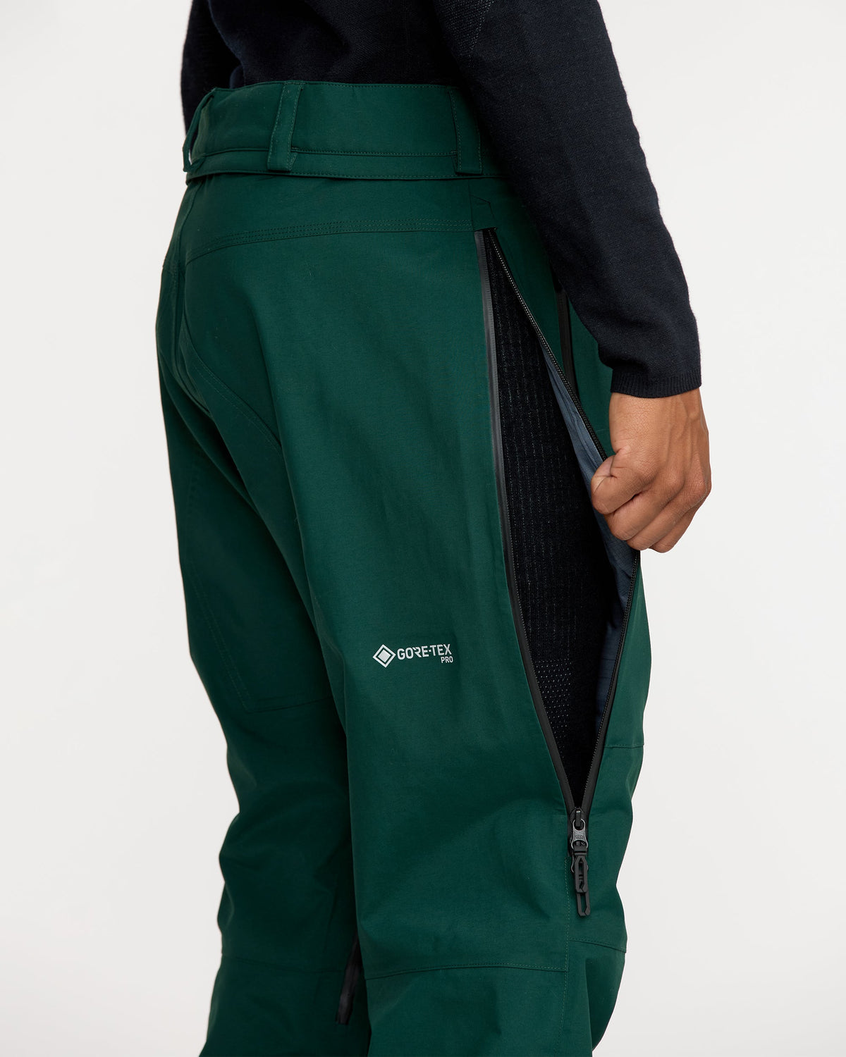 Men's Guide Gore-Tex Pro Shell Pants Black Green - Volcom