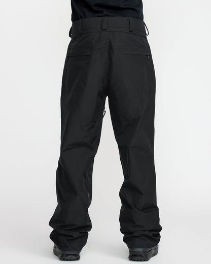 Men's Tester 3L Gore-Tex Pants Black - Volcom