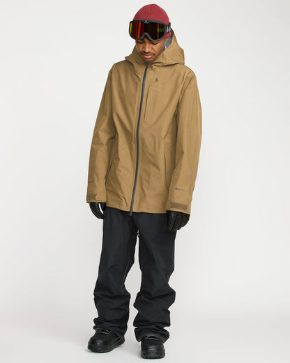 Men's Tester 3L Gore-Tex Pants Black - Volcom