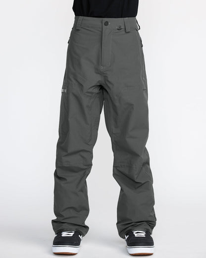 Men's L Gore-Tex Pants Dark Grey - Volcom