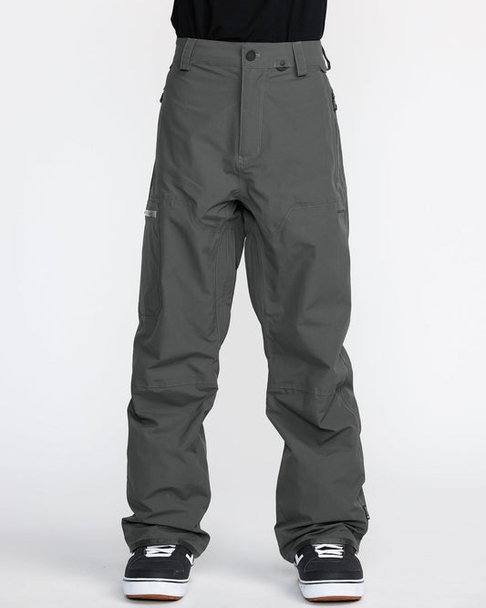 Men's L Gore-Tex Pants Dark Grey - Volcom