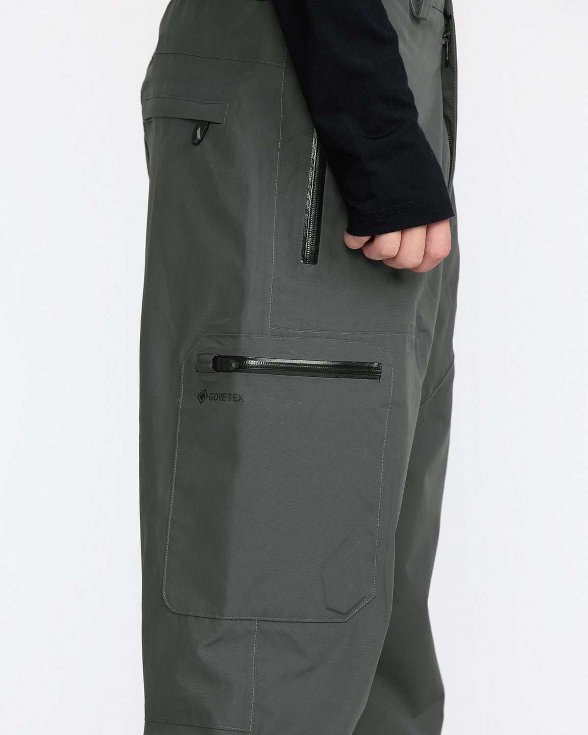 Men's L Gore-Tex Pants Dark Grey - Volcom