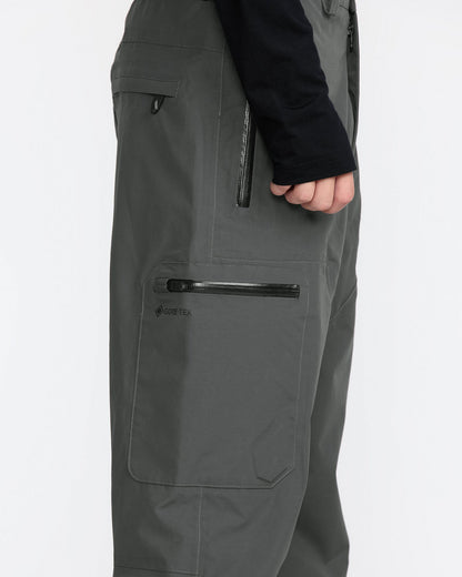 Men's L Gore-Tex Pants Dark Grey - Volcom