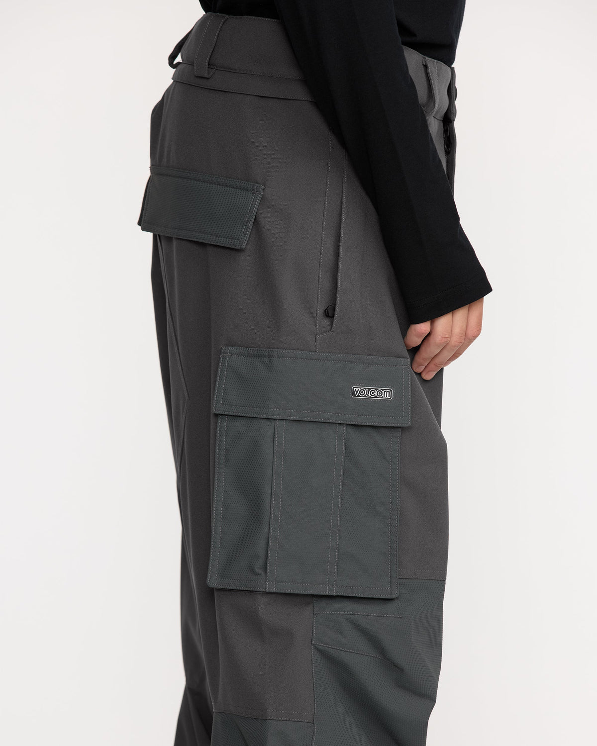 Men's Nwrk Baggy Pants Dark Grey - Volcom