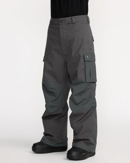 Men's Nwrk Baggy Pants Dark Grey - Volcom