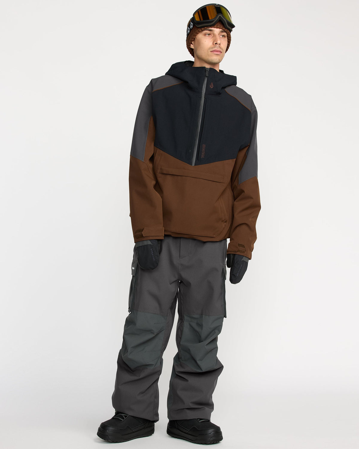 Men's Nwrk Baggy Pants Dark Grey - Volcom