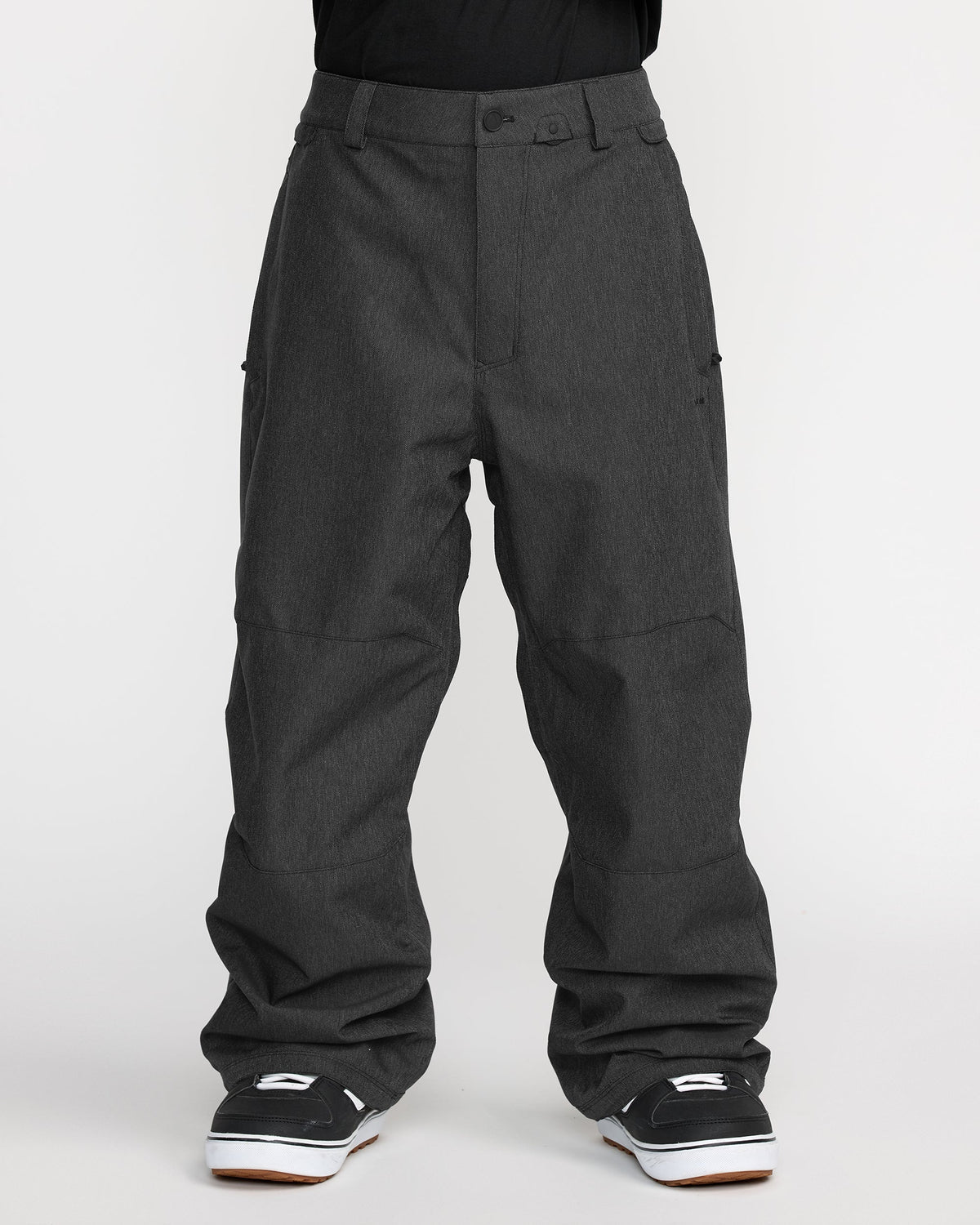 Men's Snow Billow Pants Black Denim - Volcom