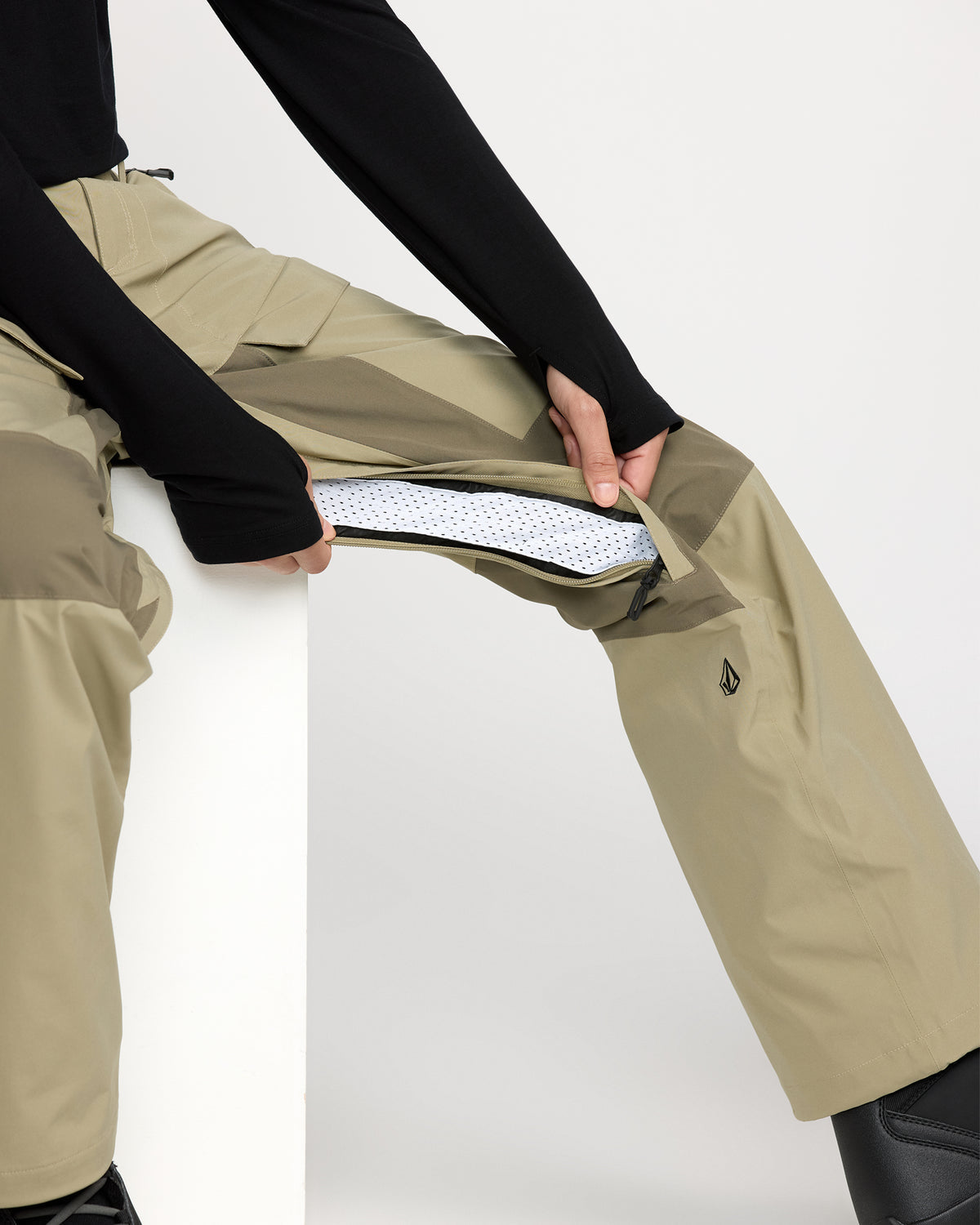 Men's Rnge Stretch 30K Pants Moss Green - Volcom