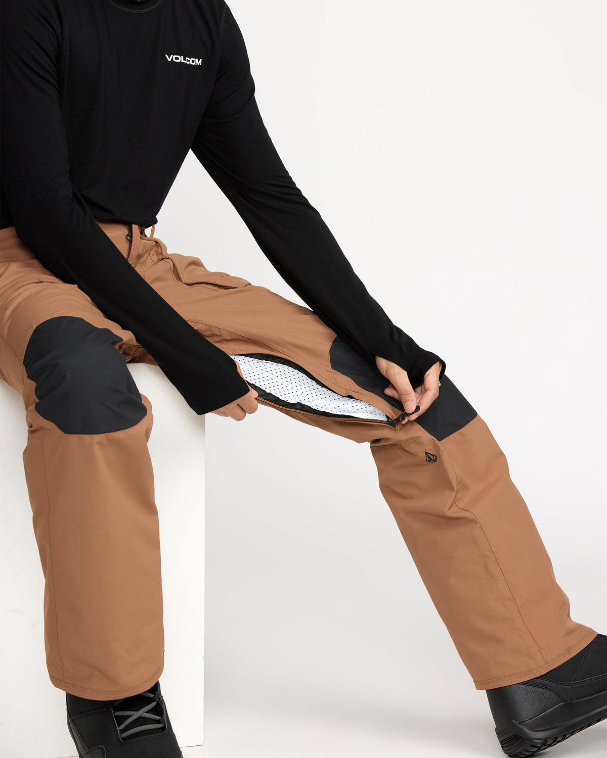Men's Roan Pants Terra Brown - Volcom