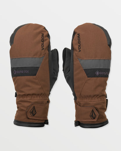 Men's Stay Dry Gore-Tex Mitts Brown - Volcom