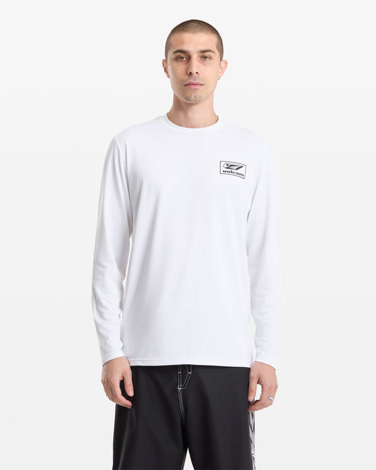 Men's Modstone Loose Long Sleeve White - Volcom