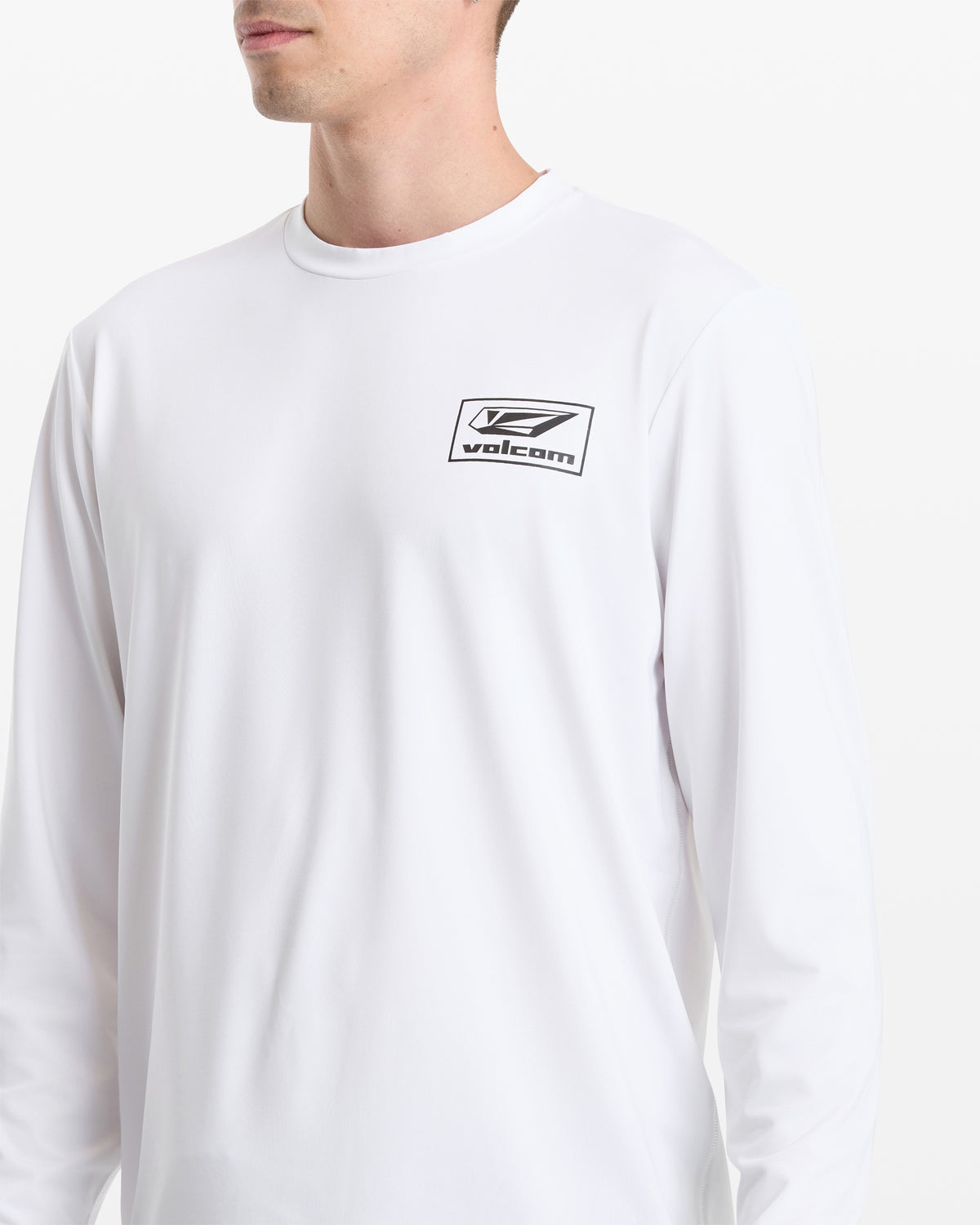 Men's Modstone Loose Long Sleeve White - Volcom