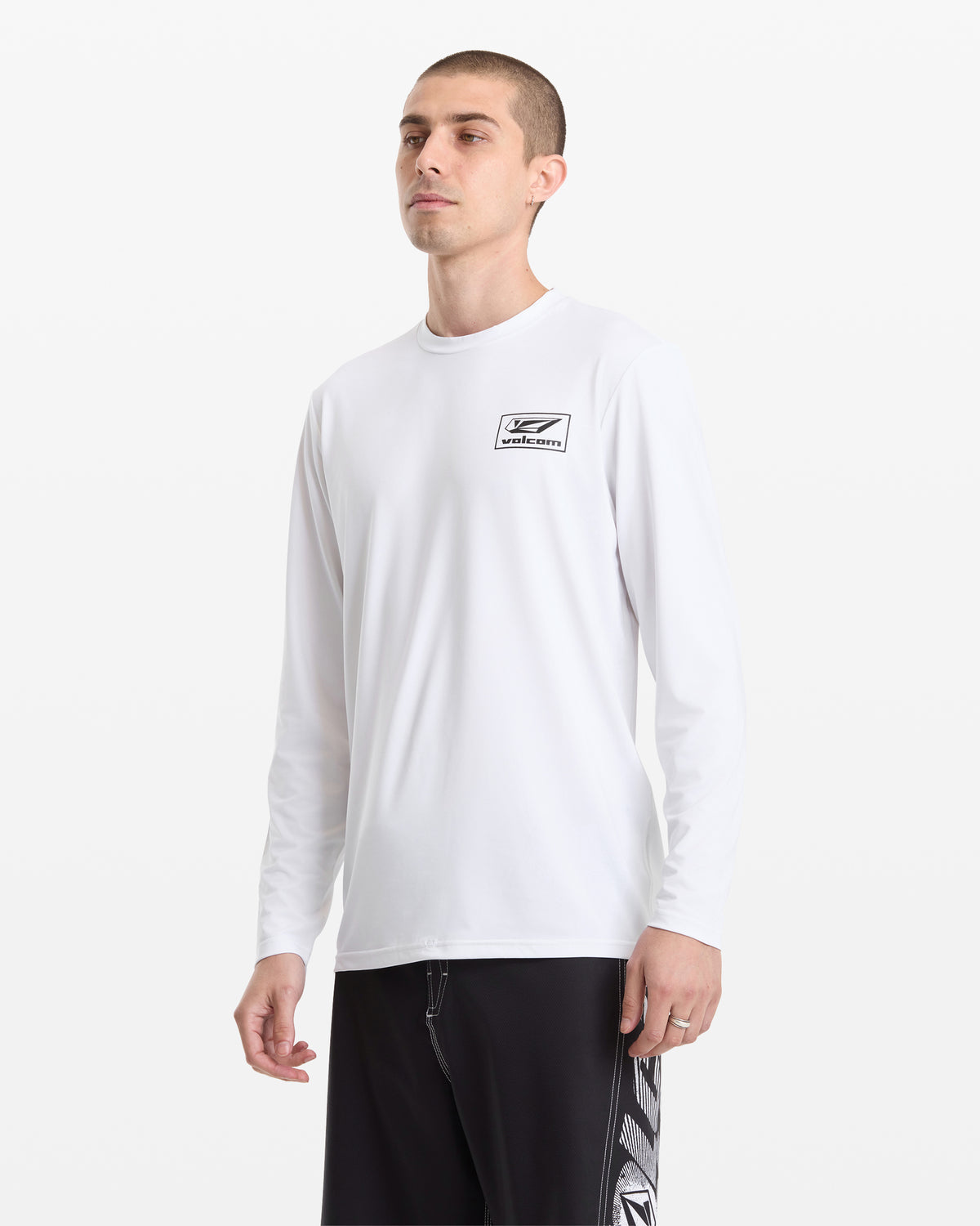 Men's Modstone Loose Long Sleeve White - Volcom