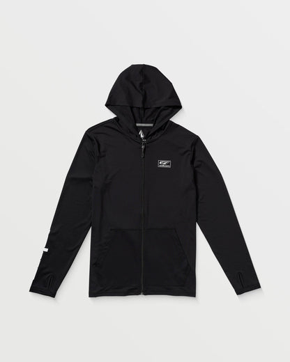 Men's Modstone Loose Zip Hoodie Black - Volcom