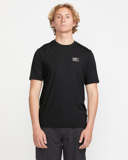Men's Modstone Loose Short Sleeve Surf Tee Black - Volcom