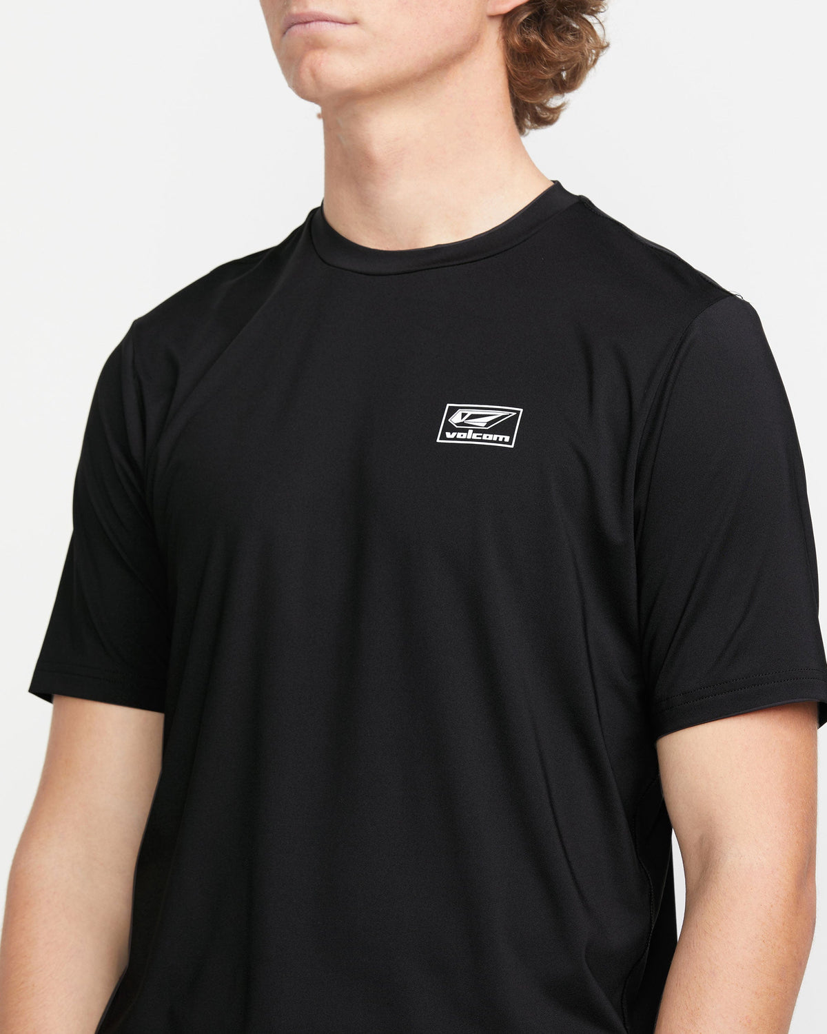 Men's Modstone Loose Short Sleeve Surf Tee Black - Volcom