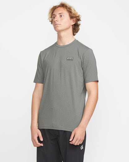 Men's Modstone Loose Short Sleeve Surf Tee Heather Grey - Volcom