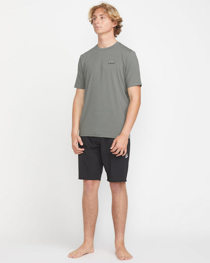 Men's Modstone Loose Short Sleeve Surf Tee Heather Grey - Volcom
