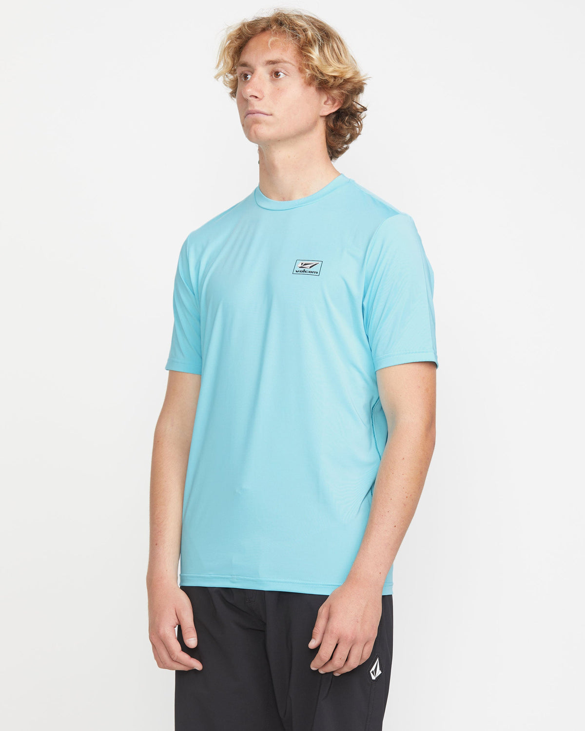 Men's Modstone Loose Short Sleeve Surf Tee Resin Blue - Volcom