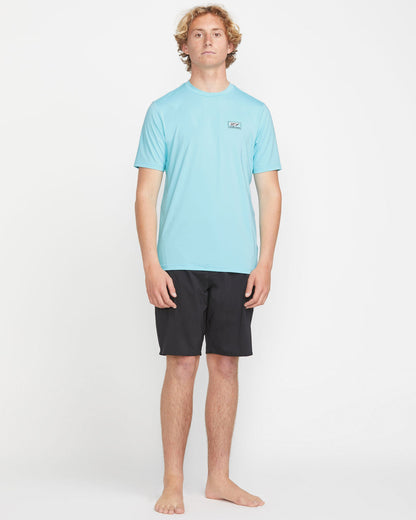 Men's Modstone Loose Short Sleeve Surf Tee Resin Blue - Volcom