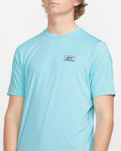 Men's Modstone Loose Short Sleeve Surf Tee Resin Blue - Volcom