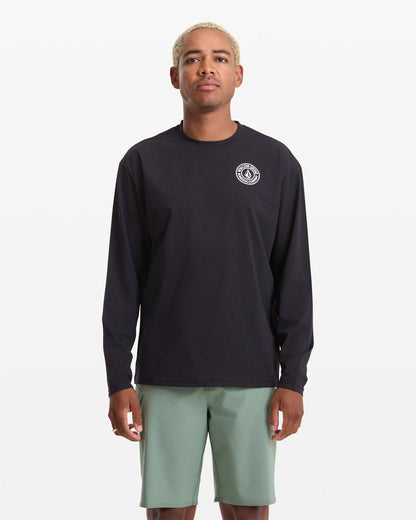 Men's Drain You Long Sleeve Black - Volcom