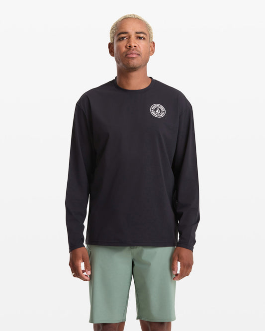 Men's Drain You Long Sleeve Black - Volcom