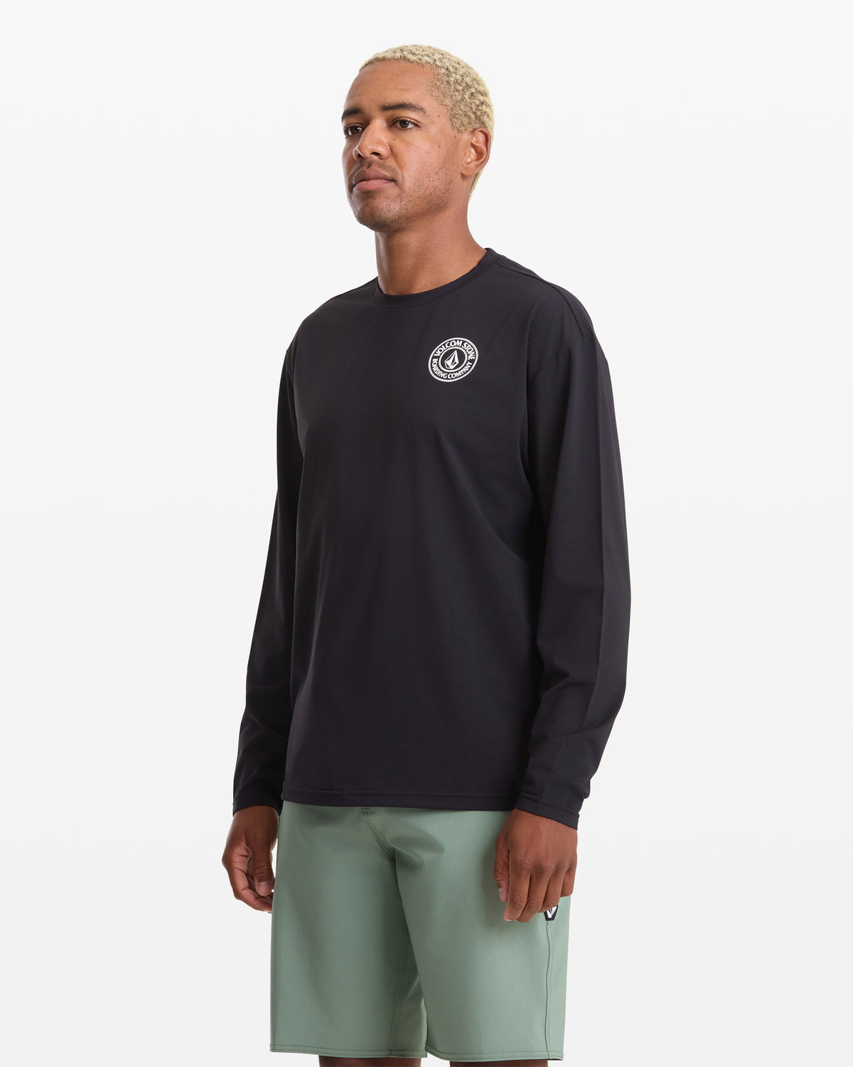 Men's Drain You Long Sleeve Black - Volcom