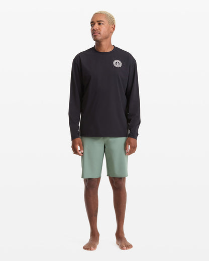 Men's Drain You Long Sleeve Black - Volcom