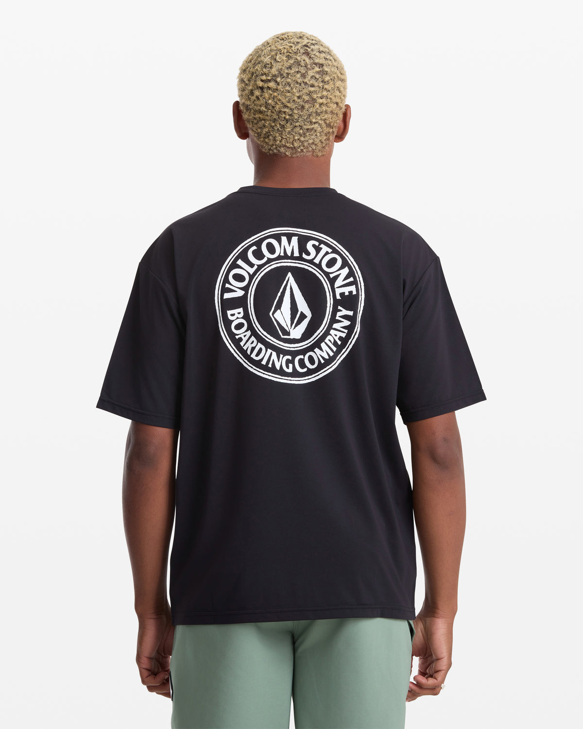 Men's Drain You Short Sleeve Black - Volcom