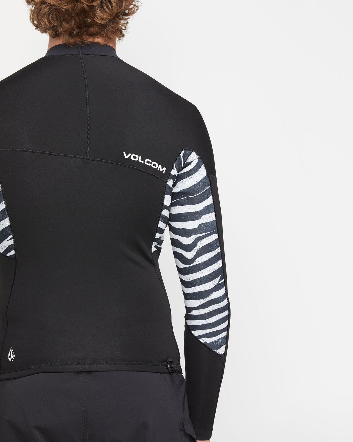 Men's 1.5MM Deadly Stone Pull Over Jacket Black - Volcom