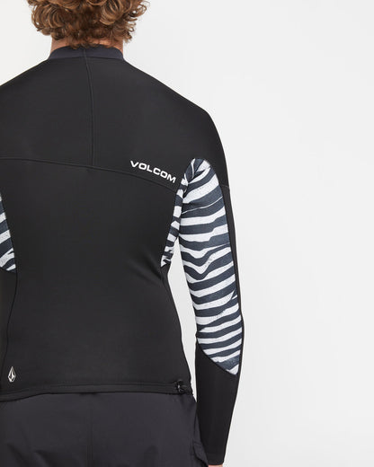 Men's 1.5MM Deadly Stone Pull Over Jacket Black - Volcom