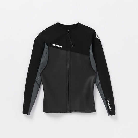 Men's 1.5MM Modulator Full-Zip Full-Length Jacket Black - Volcom