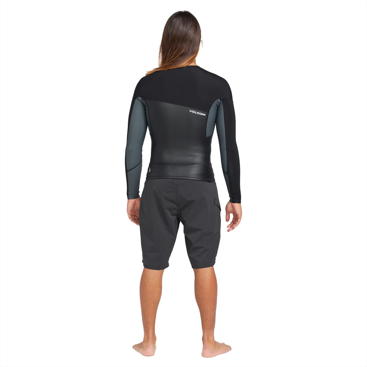 Men's 1.5MM Modulator Full-Zip Full-Length Jacket Black - Volcom