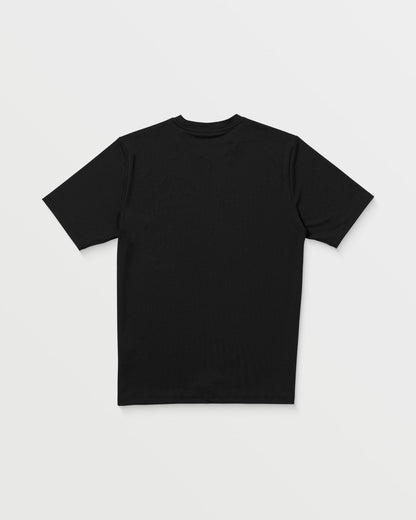 Men's Loose Short Sleeve Surf Tee Black - Volcom