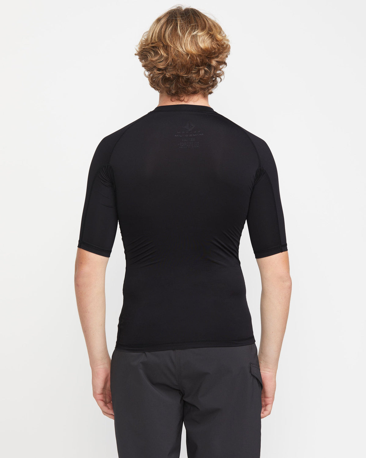 Men's Lido Short Sleeve Shirt Black - Volcom