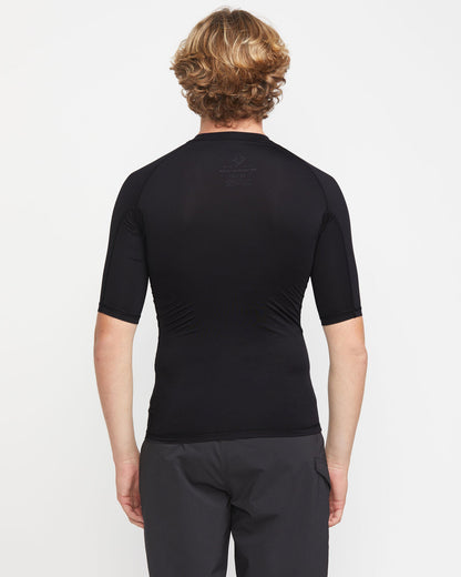 Men's Lido Short Sleeve Shirt Black - Volcom