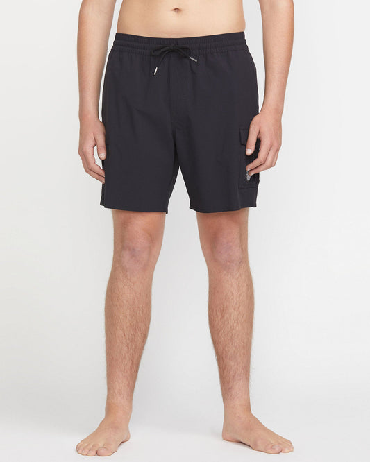Men's Truly Liberator Trunks Black - Volcom