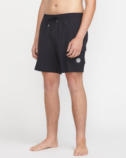 Men's Truly Liberator Trunks Black - Volcom