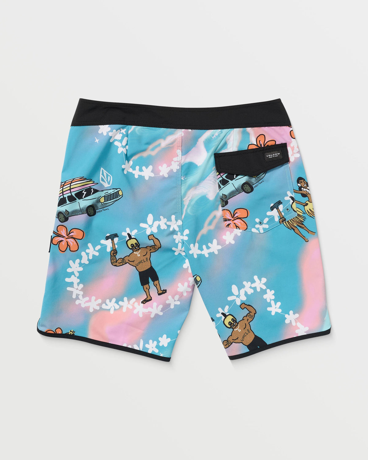 Men's Featured Artist Drew Toonz Scallop Mod Bay Blue - Volcom