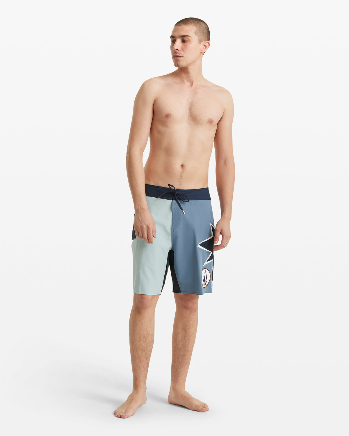 Men's St4R G4Zer Mod 20 Trunks Blue Wash - Volcom