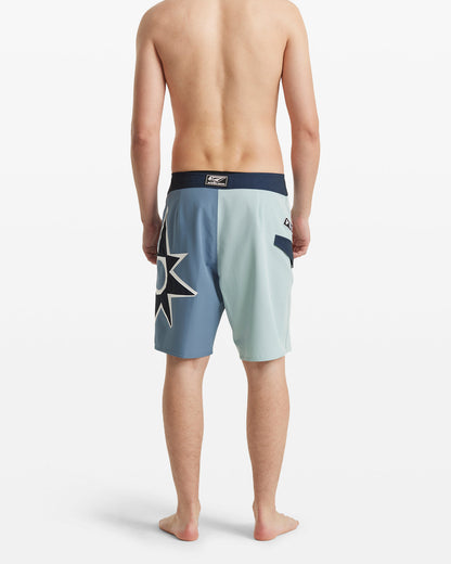 Men's St4R G4Zer Mod 20 Trunks Blue Wash - Volcom