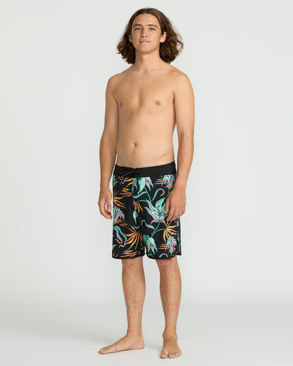 Men's Infuse Scallop Mod 19 Black Green - Volcom