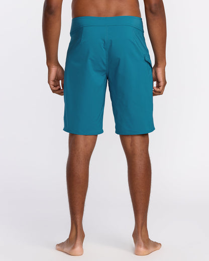 Men's Lido Solid Mod Trunks Coronet Blue - Volcom